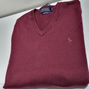 POLO RALPH LAUREN v-neck sweater